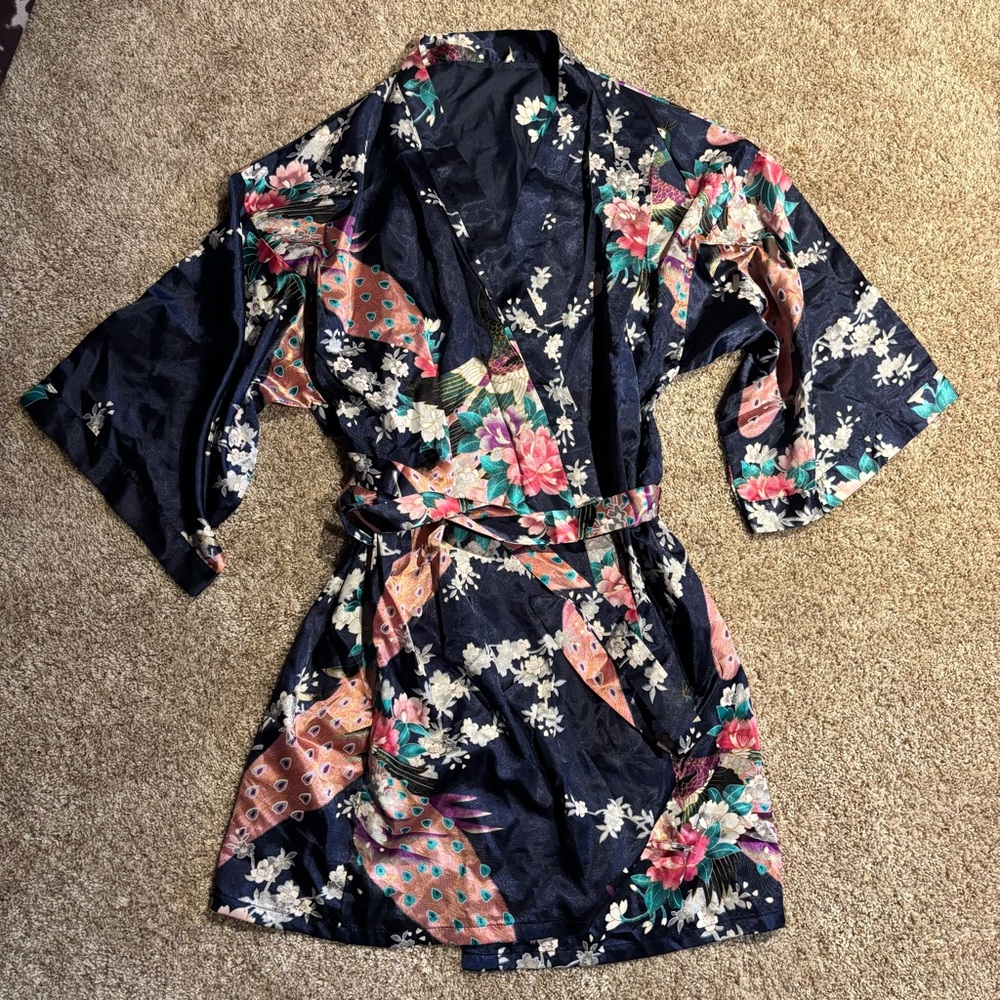 Floral Kimono Robe